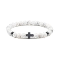 Cross Bead Bracelet
