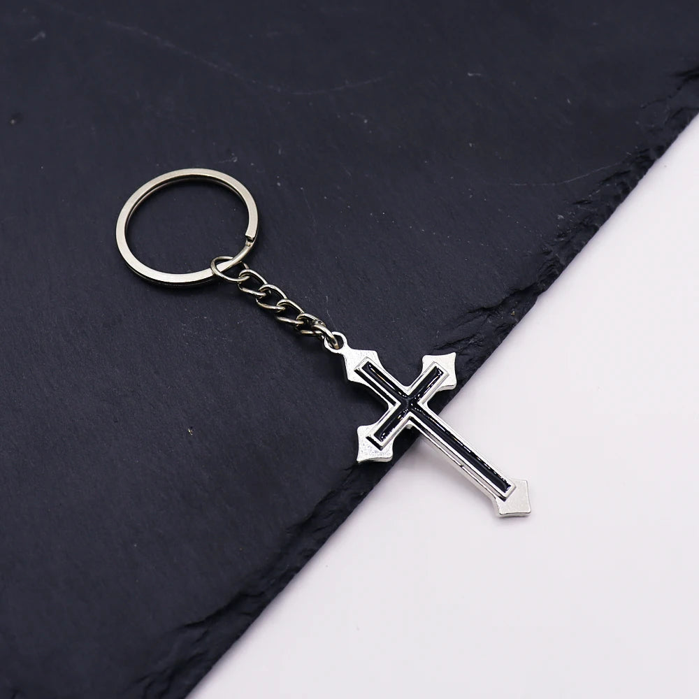 Cross Keychain