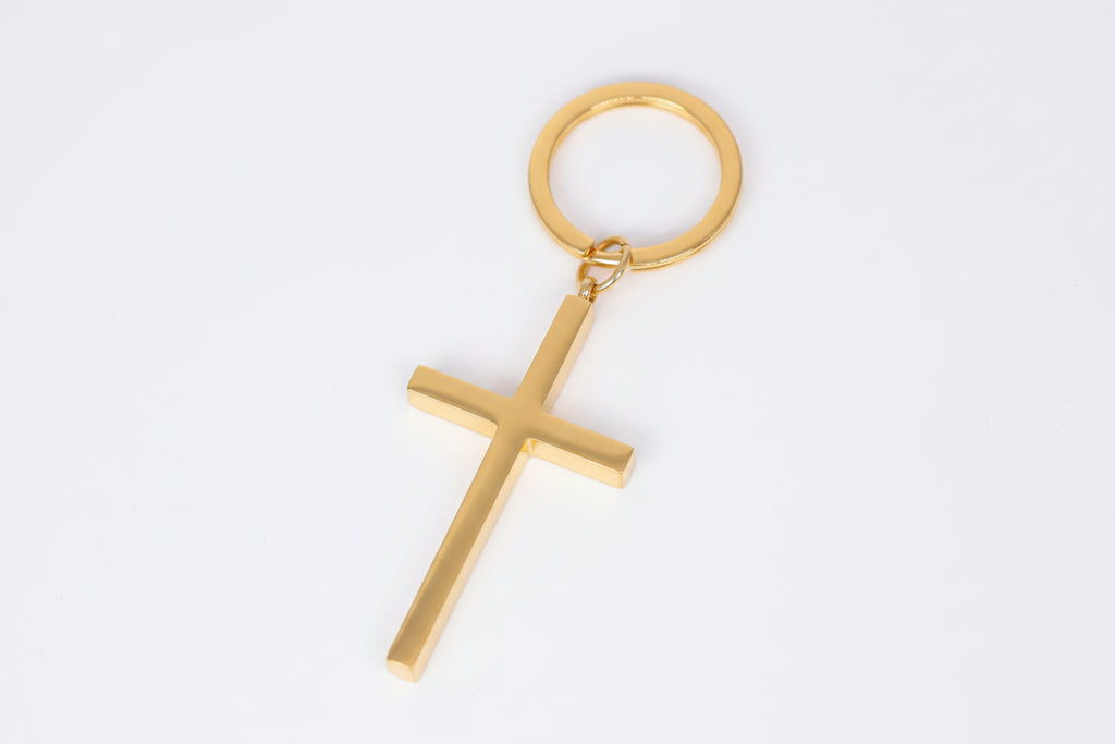 Simple Cross Keychain