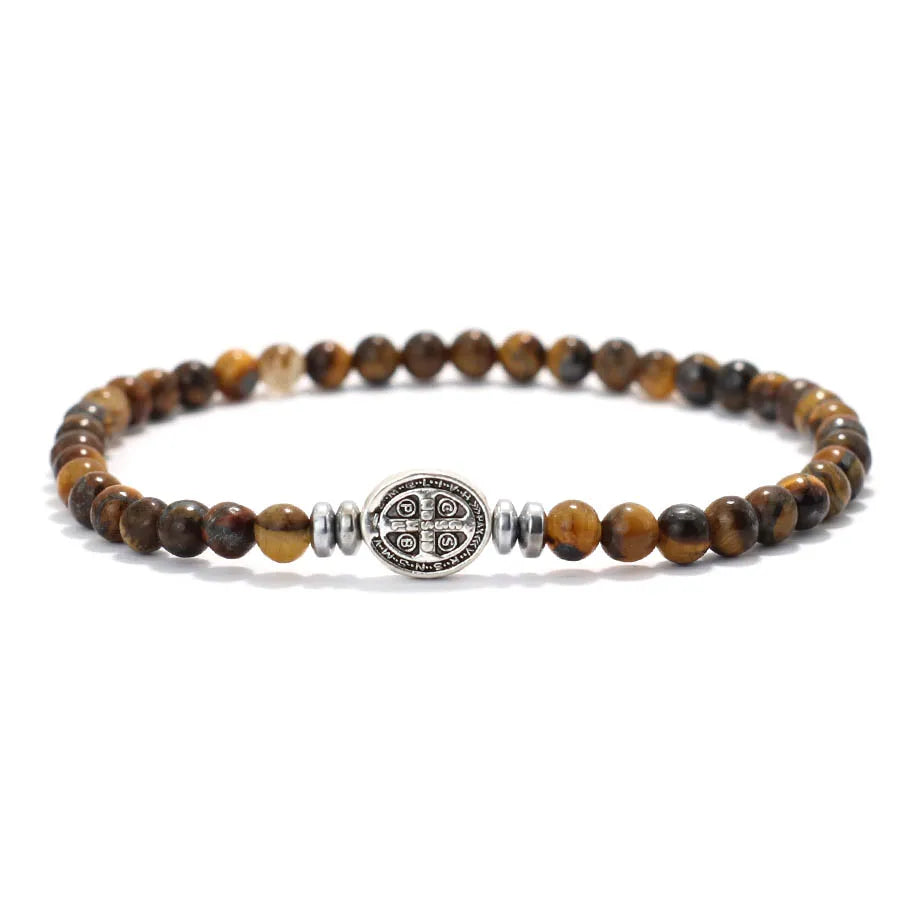 Saint Benedict Bead Bracelet
