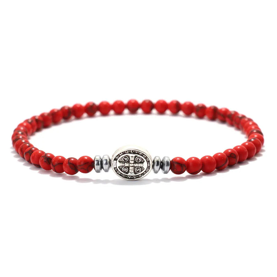 Saint Benedict Bead Bracelet