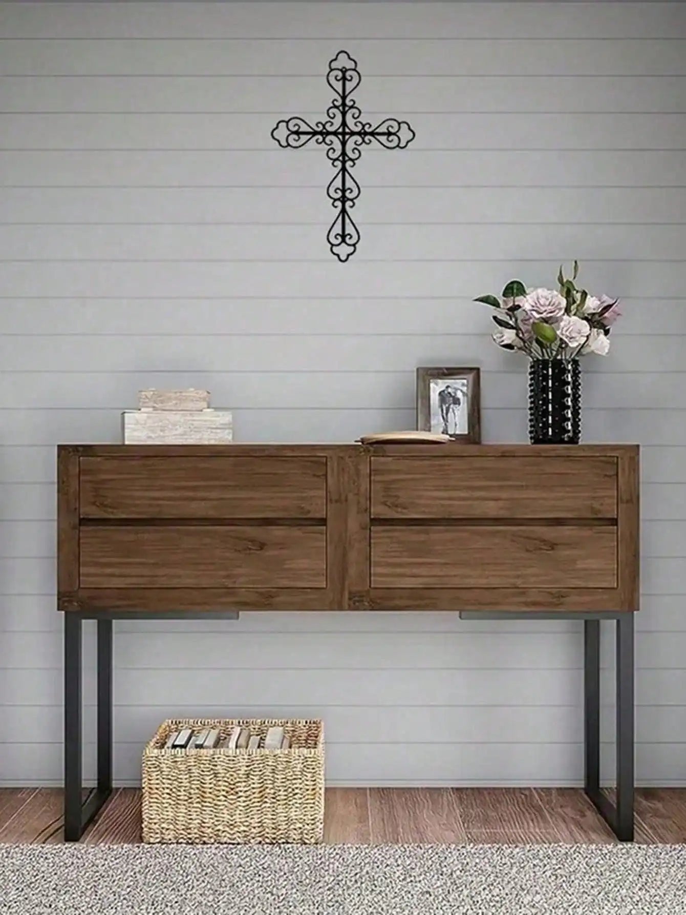 Decorative Metal Wall Cross