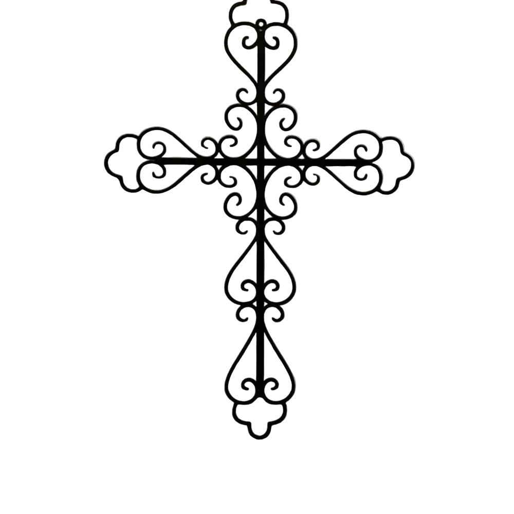Decorative Metal Wall Cross