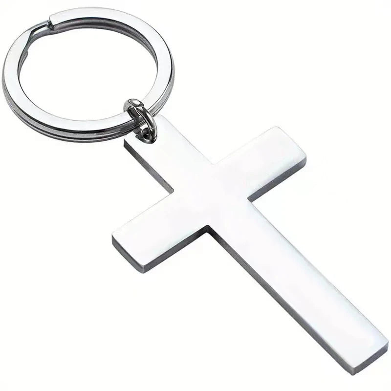 Jesus Cross Keychain