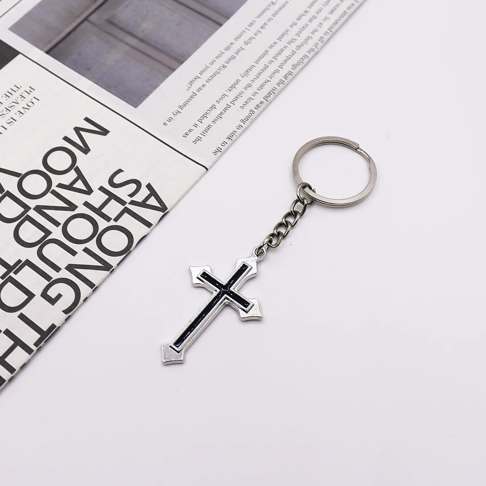 Cross Keychain