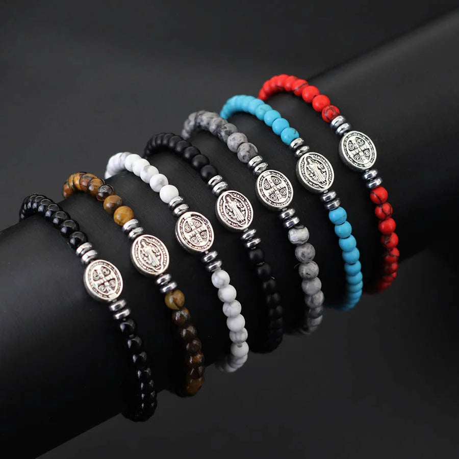 Saint Benedict Bead Bracelet