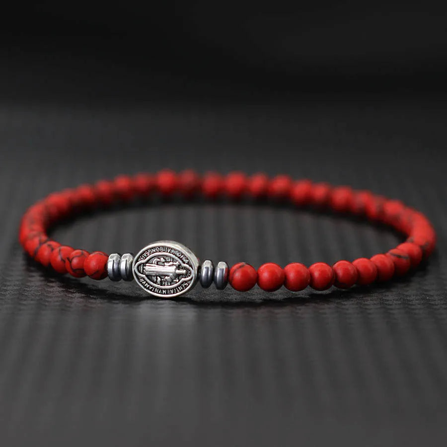 Saint Benedict Bead Bracelet
