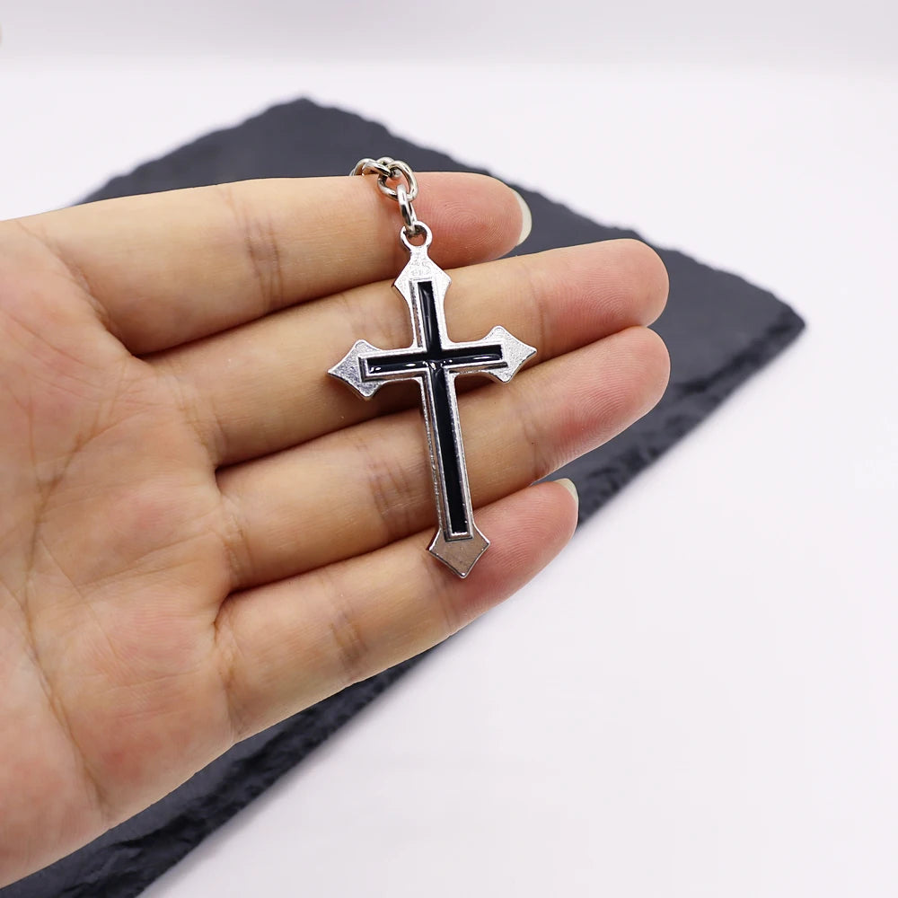 Cross Keychain