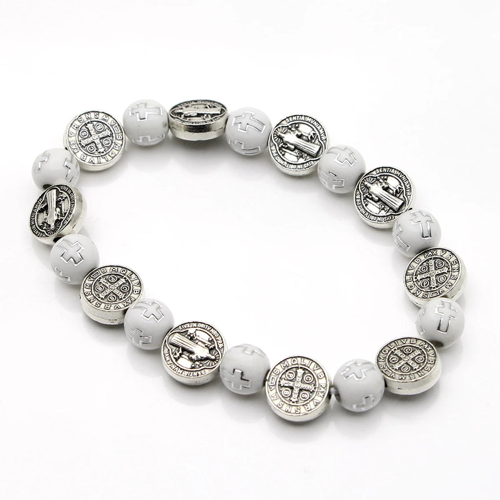 Saint Benedict Cross Bead Bracelet