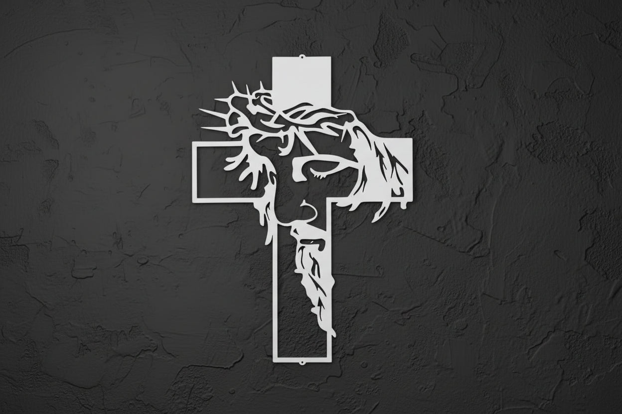 Metal Wall Cross